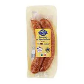 NOS RÉGIONS ONT DU TALENT Saucisse de Montbéliard 2x125g