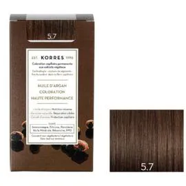 KORRES Coloration chatain clair marron 5.7 l'unité