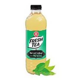 MARQUE REPÈRE, FRESH TEA Boisson a base de thé Thé vert saveur menthe 1l