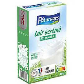 PÂTURAGES Lait écrémé en poudre 300g