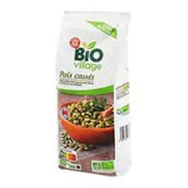 MARQUE REPÈRE, BIO VILLAGE Pois cassés Bio 500g