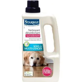 STARWAX Désinfectant Nettoyant Surodorant Animal  5464 1 1l
