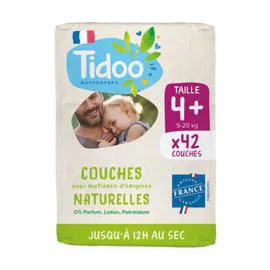 TIDOO Tidoo Couches avec Matières Naturelles T4 (9-20kg) x42