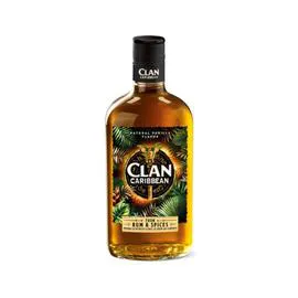 CLAN CAMPBELL Rhum Caribbean spiced 70cl