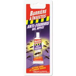 BARRIÈRE À INSECTES Anti fourmis gel appât en tube 30g