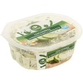 CARREFOUR CLASSIC' Concombres fromage blanc et ciboulette 300g