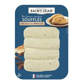SAINT-JEAN Suprêmes soufflés volaille morilles 4x120g