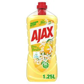 AJAX Nettoyant Ménager Fraîcheur Citron 1,25l