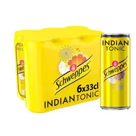 SCHWEPPES Soda Indian Tonic 6x33cl