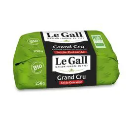 LE GALL Beurre Demi-sel de baratte Bio 250g