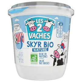 LES 2 VACHES Skyr nature BIO 825g