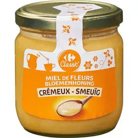 CARREFOUR CLASSIC' Miel de fleurs crémeux 500g