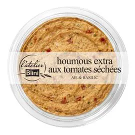 L'ATELIER BLINI Houmous extra aux tomates séchées 175g