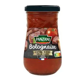 PANZANI Sauce bolognaise extra riche 200g