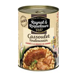 RAYNAL ET ROQUELAURE Plat cuisiné cassoulet toulousain 420g