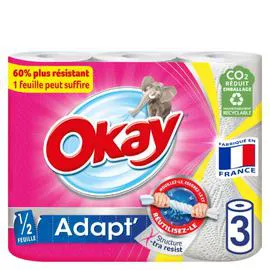 OKAY Essuie-tout adapt x3