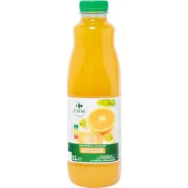 CARREFOUR Jus de fruits mandarine/orange/raisin blanc pur jus 1l
