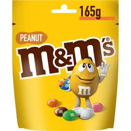 MARS, M&M'S Bonbons à la cacahuète enrobés de chocolat 150g