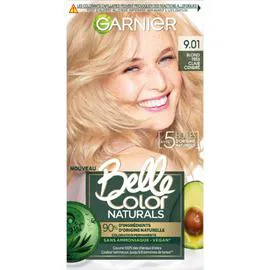 GARNIER, BELLE COLOR Coloration Cheveux Permanente 9.01 Blond très clair cendré l'unité