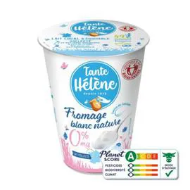 TANTE HELENE Fromage Blanc 0% Mg Bio 400g