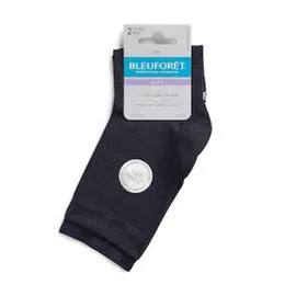 BLEUFORÊT Bleu Forêt Duo Socquette Fil D'Ecosse Marine X1 l'unité