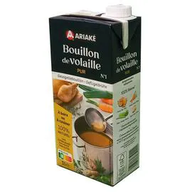ARIAKÉ Bouillon de volaille pur N°1 1l