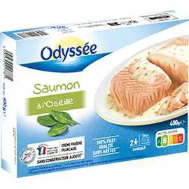 ODYSSÉE Saumon à l'oseille 400g