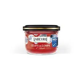 LABEYRIE Oeufs de lompe rouge d'Islande MSC 80g