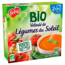LIEBIG Soupe de légumes du soleil bio 2x30cl