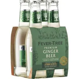 FEVER-TREE Soda ginger beer 4x20cl