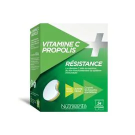 LABORATOIRES NUTRISANTÉ Complément alimentaire vitamine C & propolis x24