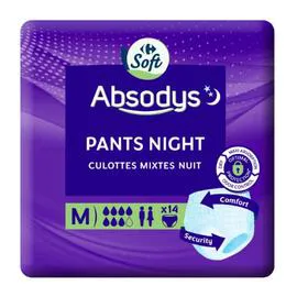 CARREFOUR Culottes Absodys Taille M 42/54 : 70-110 cm x14