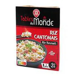 MARQUE REPÈRE, TABLES DU MONDE Riz cantonais 400g