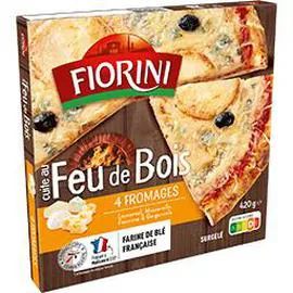 FIORINI Pizza cuite au feu de bois 4 fromages 420g