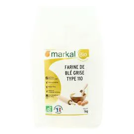 MARKAL Farine Ble Grise T110 Bio 1kg