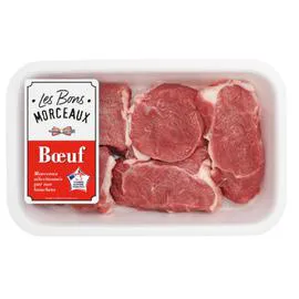 LES BONS MORCEAUX Viande Bovine: bourguignon** à mijoter 600g