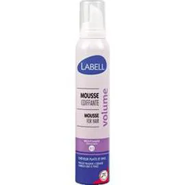 LABELL Mousse coiffante volume, cheveux plats et fins 200ml
