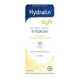 BAYER, HYDRALIN Gel lavant intime irritation calmant gyn 400ml