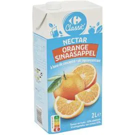 CARREFOUR CLASSIC' Nectar d'orange 2l