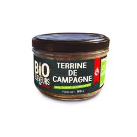 BONJOUR CAMPAGNE Terrine de campagne Bio 160g