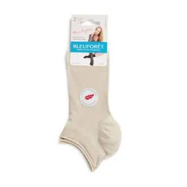 BLEUFORÊT Duo Mini Sox Fleur De Peau Beige l'unité