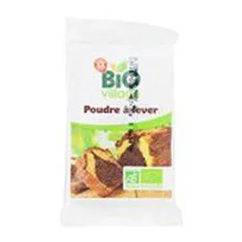 MARQUE REPÈRE, BIO VILLAGE Poudre à lever Bio 5x35g