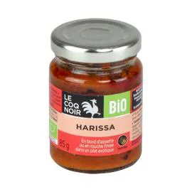 LE COQ NOIR Fonds de sauce bio harissa moyen 85g