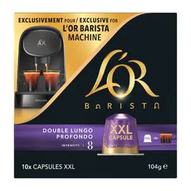 L'OR, BARISTA Café capsules Compatibles Nespresso double profondo 10x10,4g