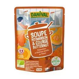 DANIVAL Soupe De Potimarron & Butternut  Bio 500ml