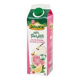 MARQUE REPÈRE, JAFADEN Pur jus Pomme goyave citron 1l