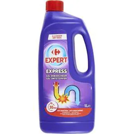 CARREFOUR EXPERT Déboucheur gel express 1l