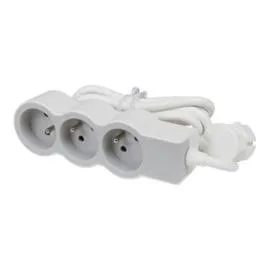 LEGRAND Multiprises standard gris 3m l'unité