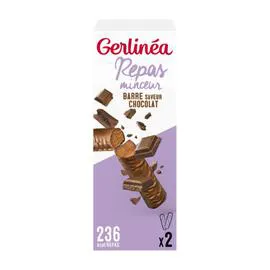 GERLINÉA Barre repas minceur chocolat 62g