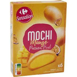 CARREFOUR SENSATION Mochi mangue fruit de la passion 210g